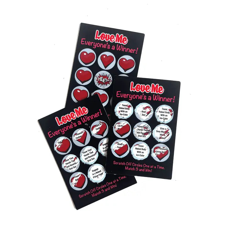 Love Me Lotto - Scratch Off Lotto Game For Lovers