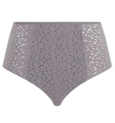 Norah High Waist Brief - Purple Grey