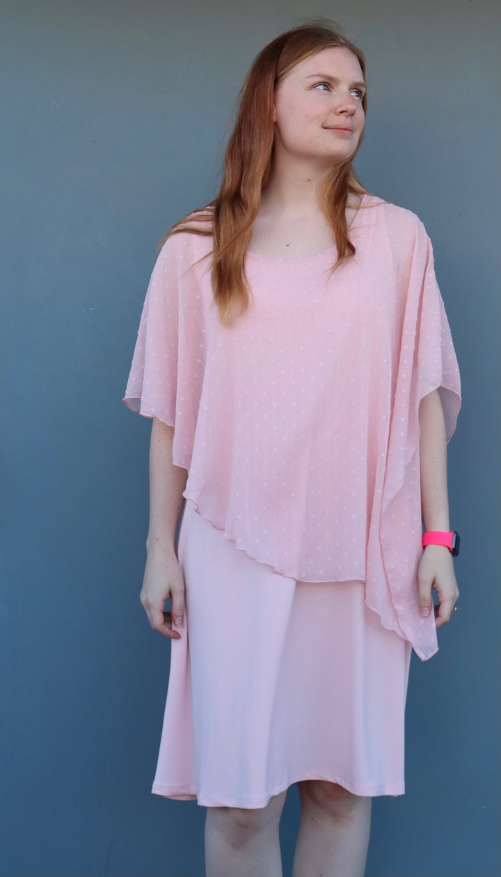 🇨🇦 Julia Divina Scarf Dress - Pink