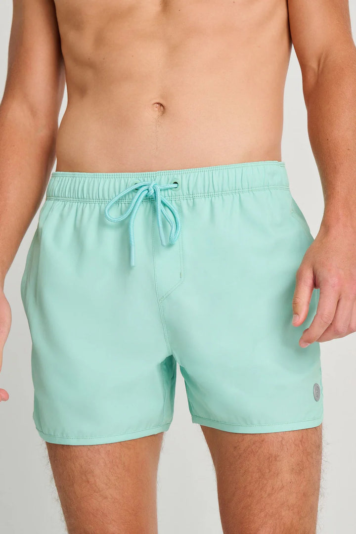 Recycled Retro Swim Trunks