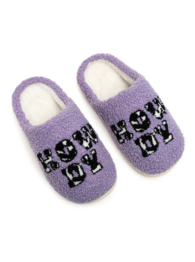 Indoor / Outdoor Howdy Slippers