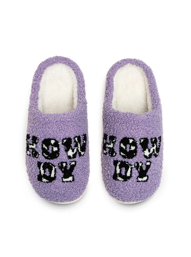 Indoor / Outdoor Howdy Slippers