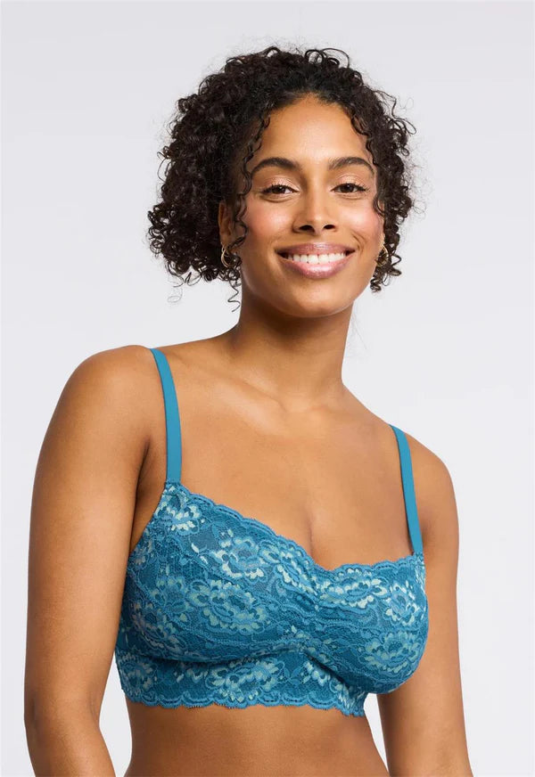 Montelle Cup Sized Wire-Free Bralette - Surf