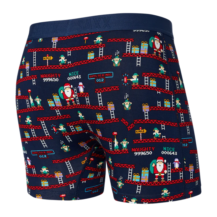 Saxx Vibe Super Soft Boxer Brief - Santa's Workshop