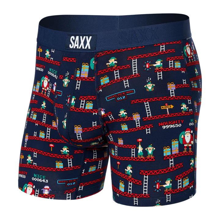 Saxx Vibe Super Soft Boxer Brief - Santa's Workshop