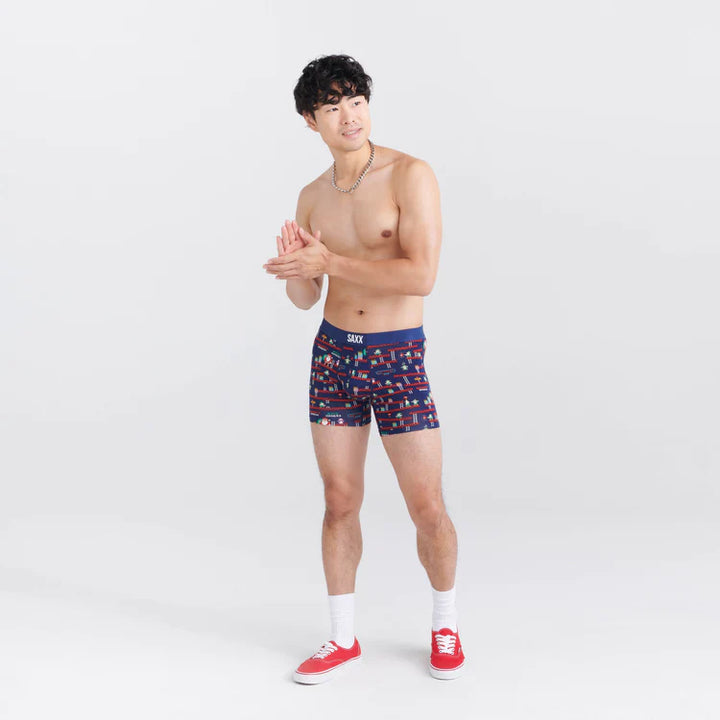 Saxx Vibe Super Soft Boxer Brief - Santa's Workshop