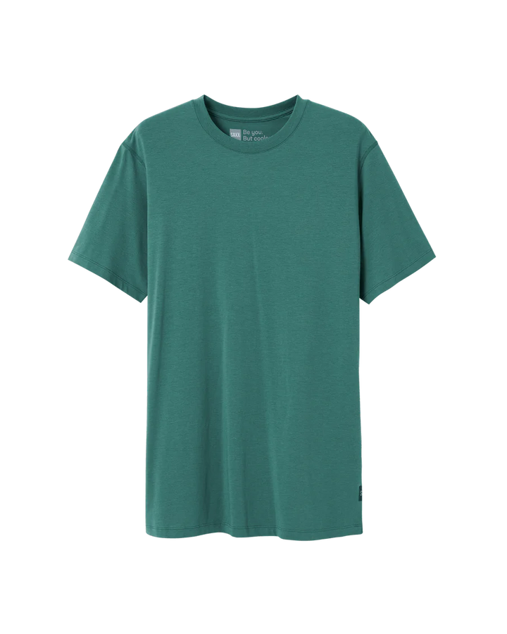 Saxx DROPTEMP™ Cooling Cotton Short Sleeve Crew - Pine