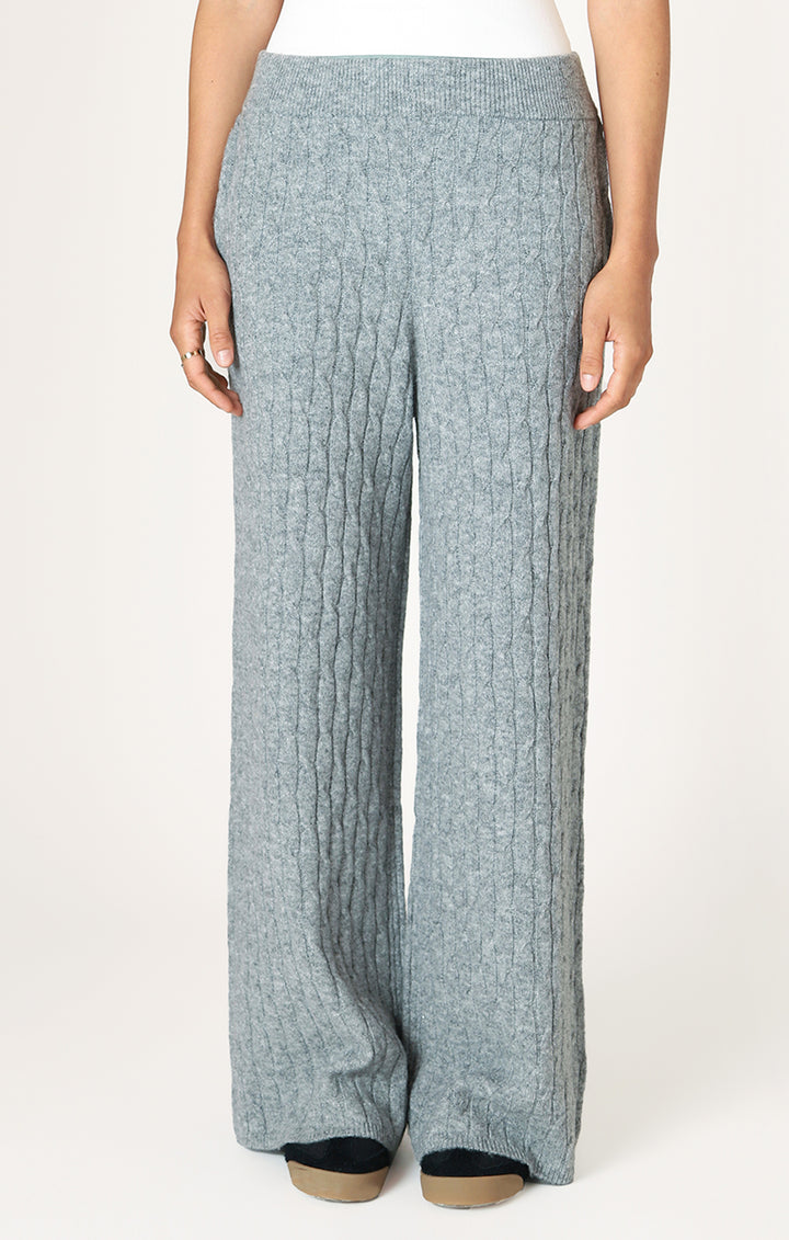 Dex Pull On Cable Knit Sweater Pants