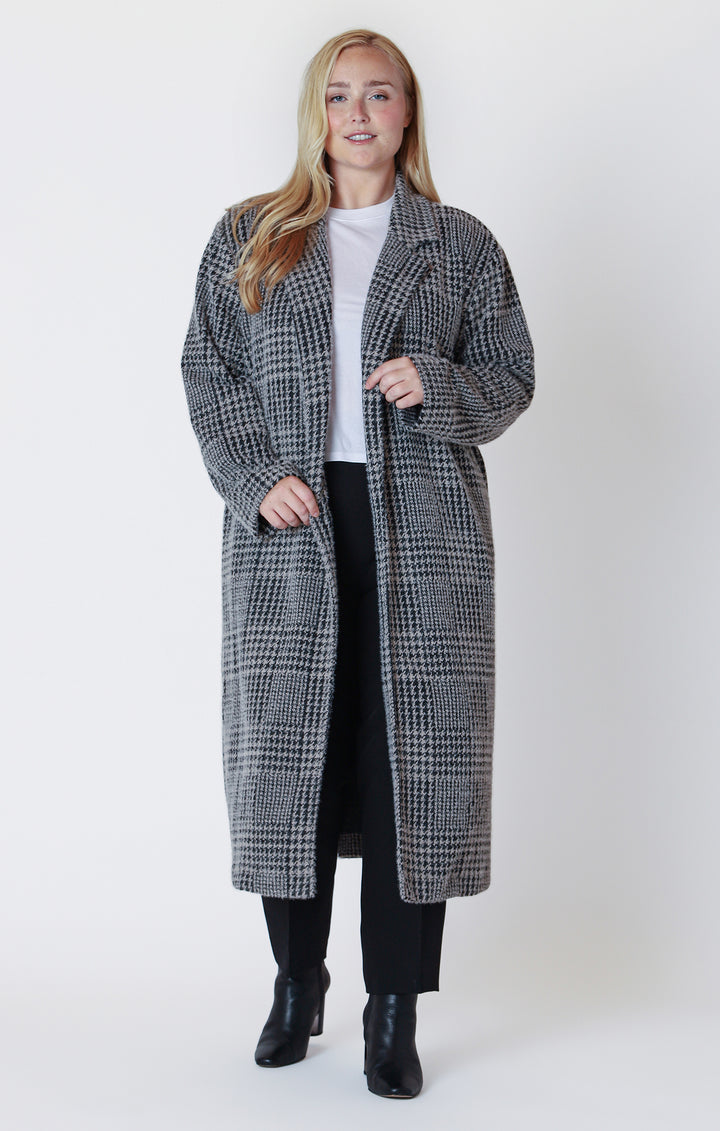 Dex Long Sleeve Soft Knit Coat - Size X-Small