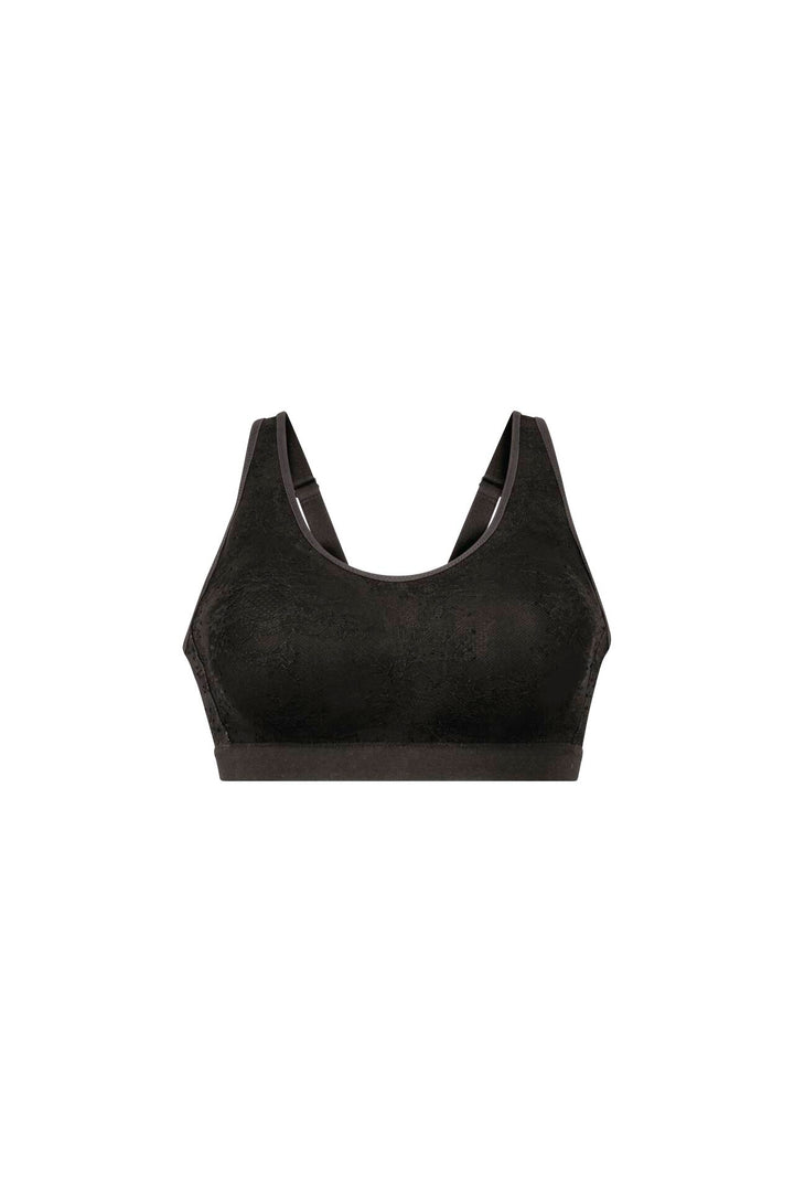 BLACK ESSENTIAL LACE - Mastectomy Bra