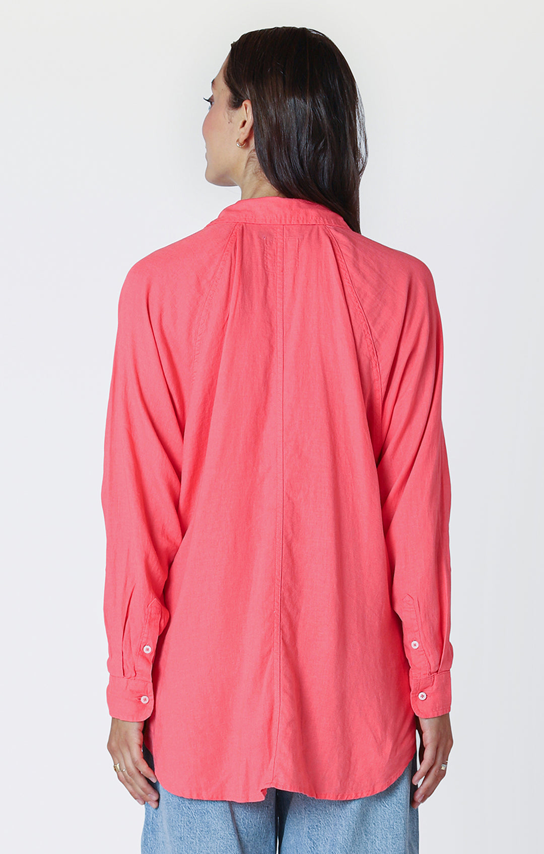 Dex Long Sleeve Button Front Blouse