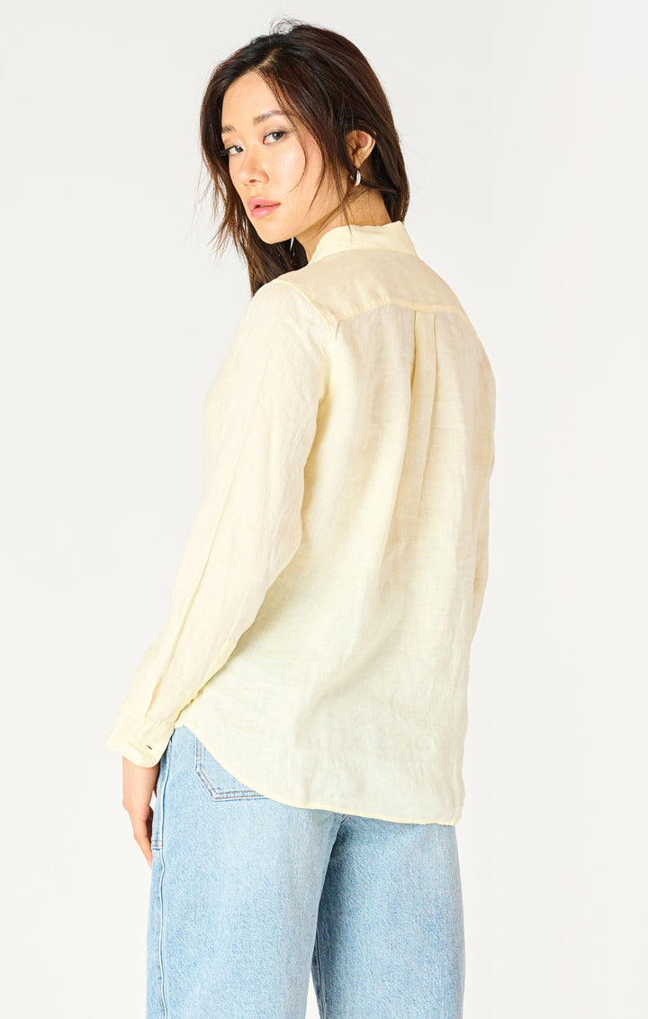 Dex Long Sleeve Button Front Blouse