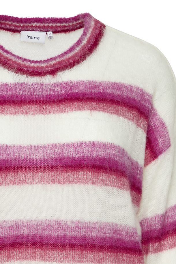 Knitted Striped Pullover Sweater