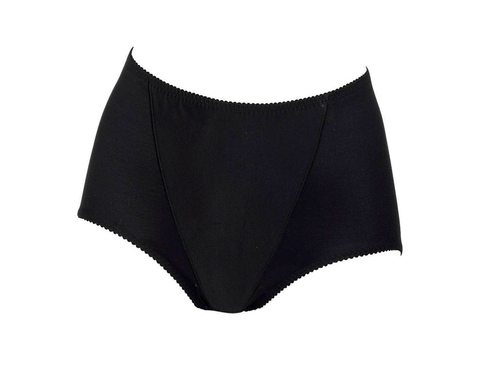 2 pr JCP Sheer Caress Bare Ware Shaper Panty - Sizes 1, 2, 3 - Black,  Natural