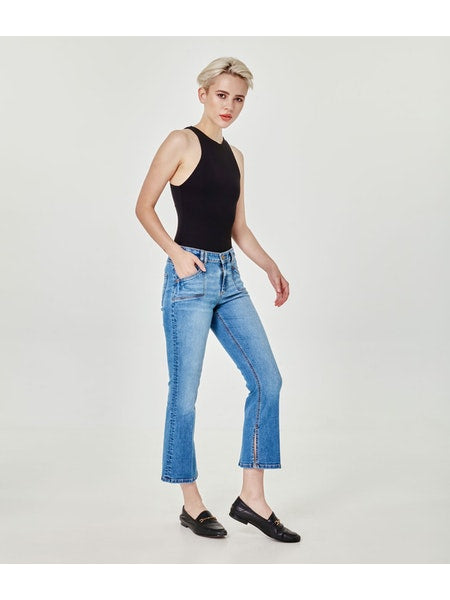 GENE - Mid Rise Bootcut Jeans