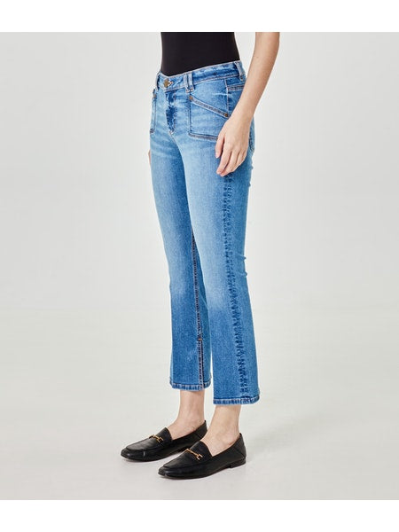 GENE - Mid Rise Bootcut Jeans