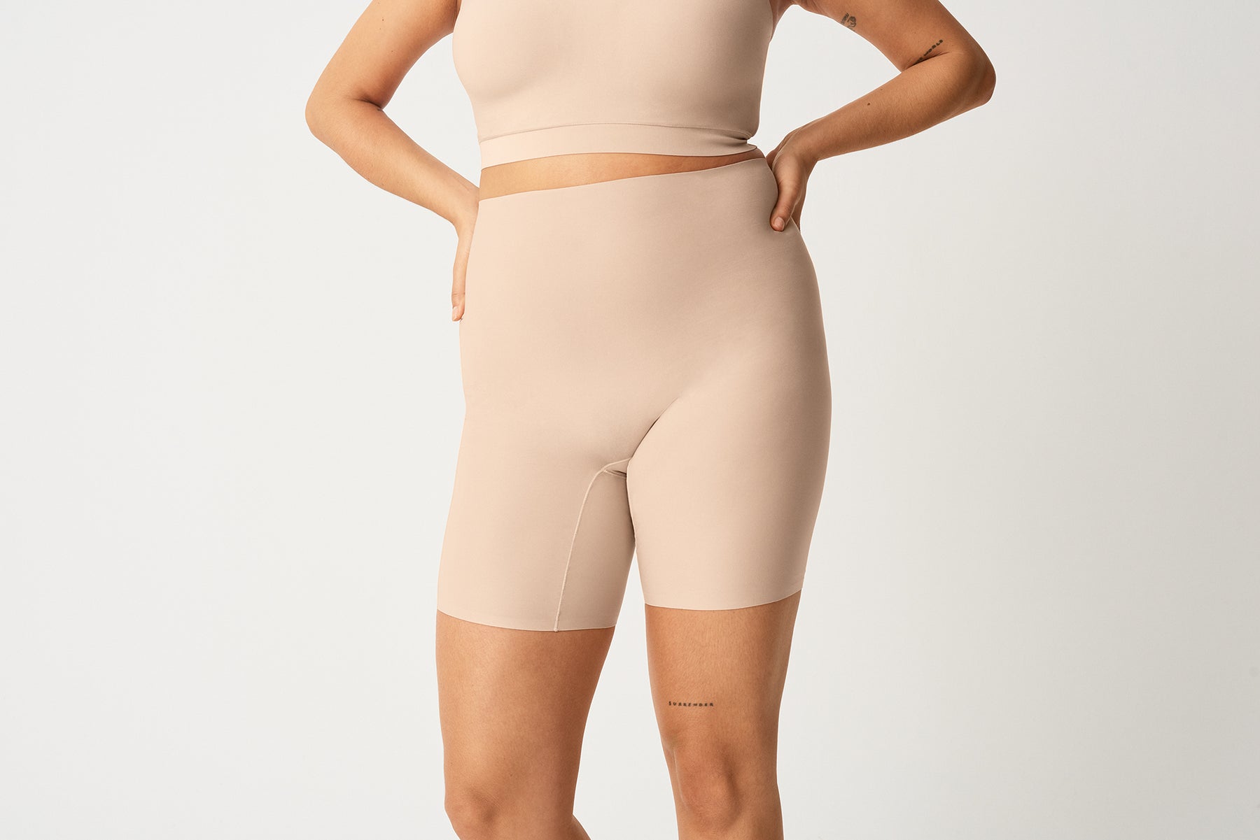 Chantelle Soft Stretch Mid Thigh Shorts - Plus – Sheer Essentials Lingerie  & Swimwear