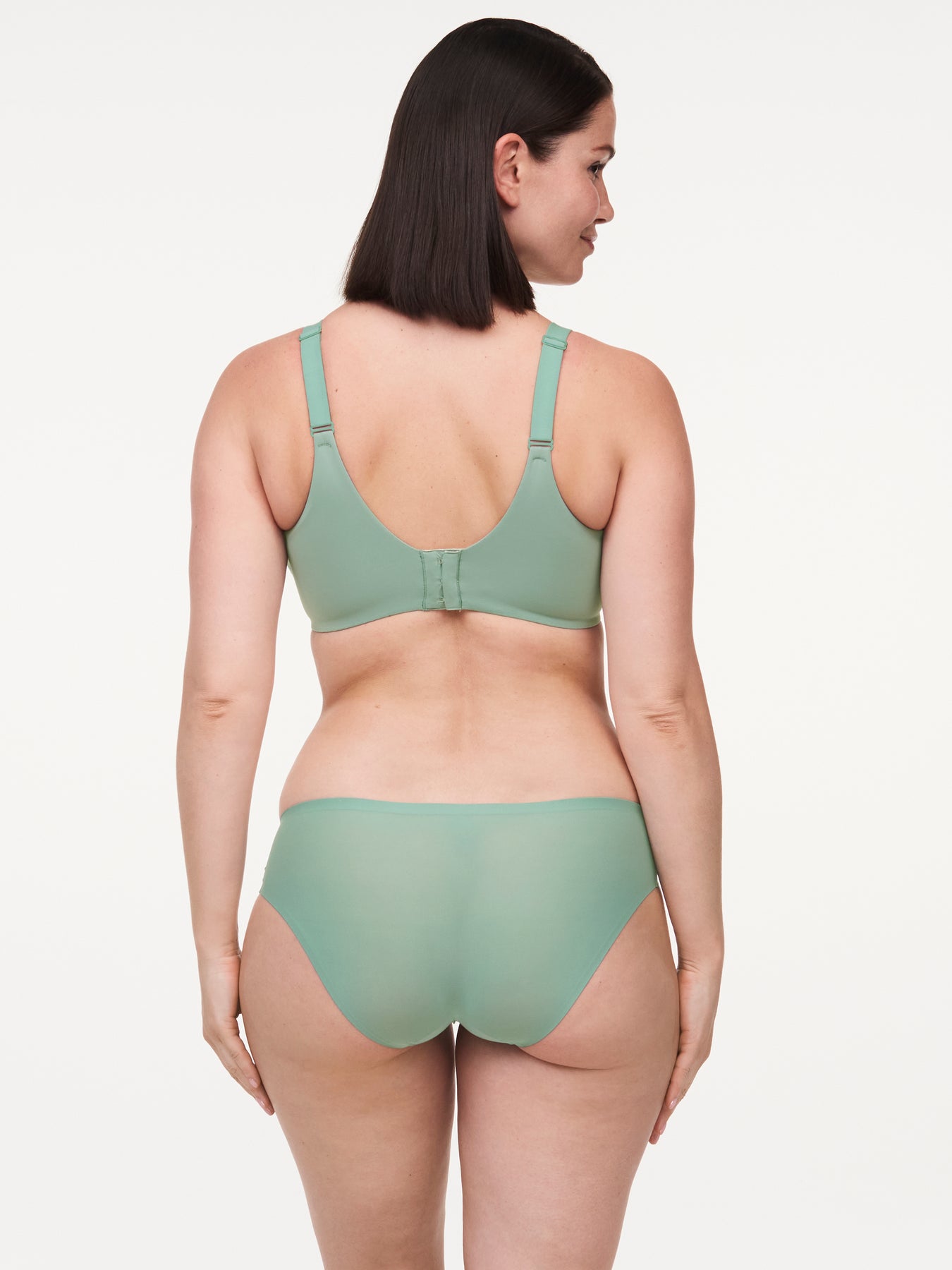Chantelle Norah Molded Underwire Bra- - OC Green – Sheer Essentials  Lingerie & Swimwear