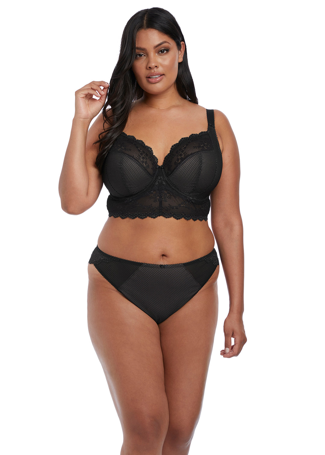COMVALUE Bralettes for Women Unlined Unwired Bra Plus Size Bra Comfort  Lingerie (Black, S) at  Women's Clothing store
