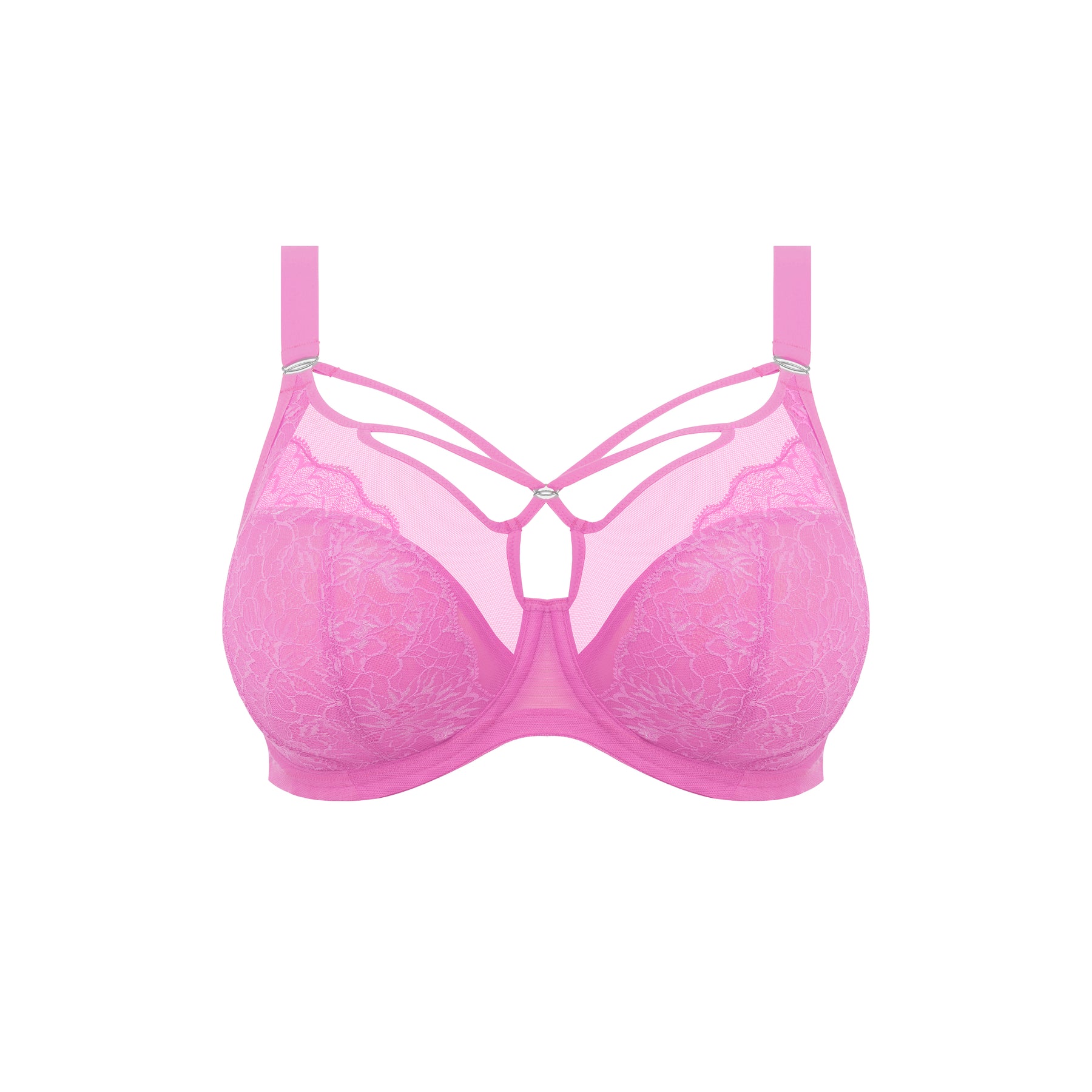 Elomi Brianna Plunge Bra - Very Pink – Sheer Essentials Lingerie