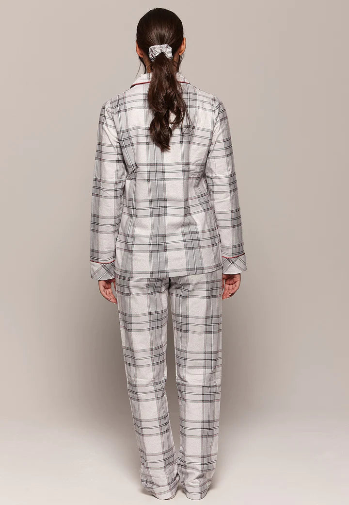 Checkered Flannel Pajamas Gift Set