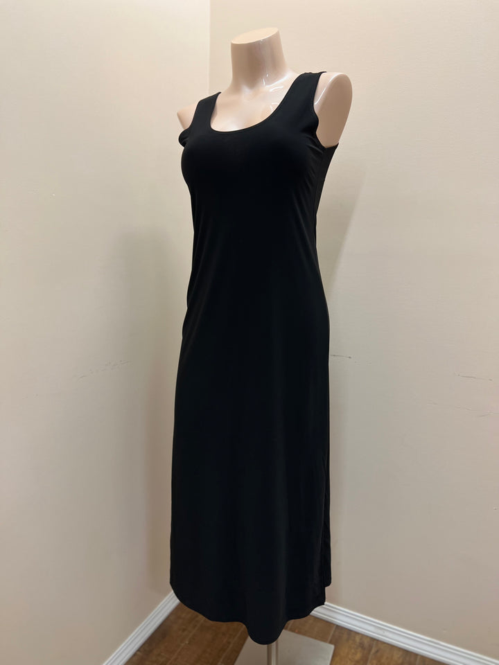 🇨🇦 Kelly Maxi Dress With Side Slits - Black