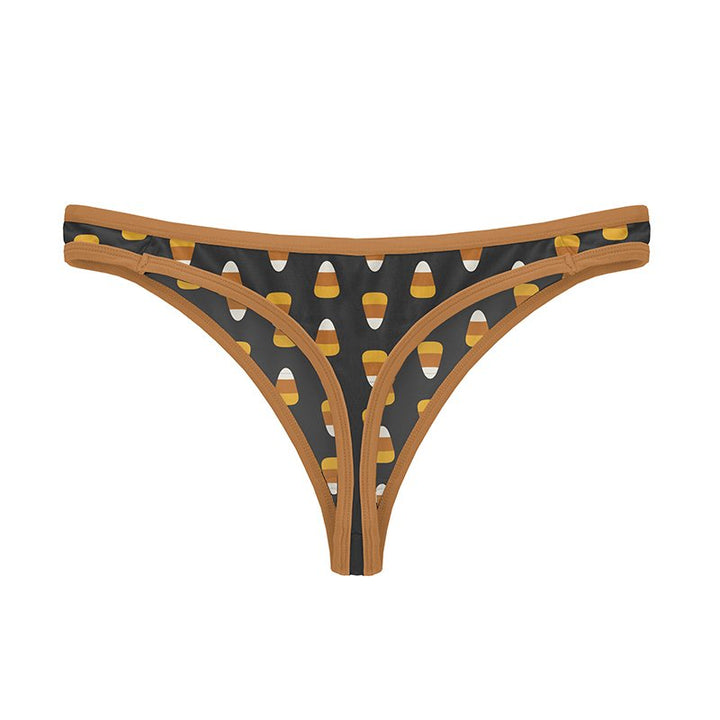 Women's Print Classic Thong - Candy Corn