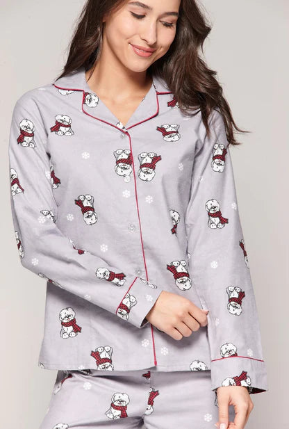 Sheep Dog Flannel PJ's