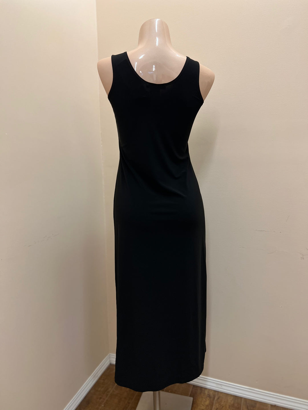 🇨🇦 Kelly Maxi Dress With Side Slits - Black