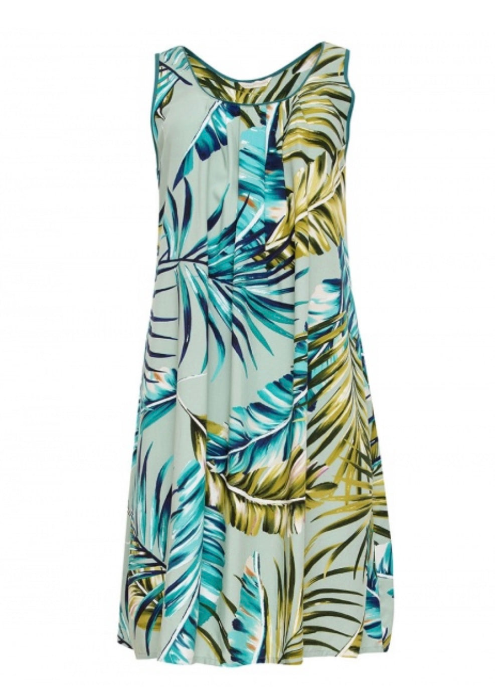 Eleanor Palm Leaf Print Chemise