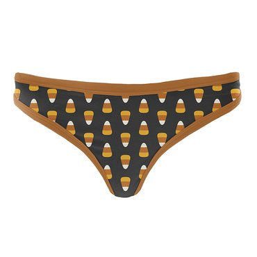 Women's Print Classic Thong - Candy Corn