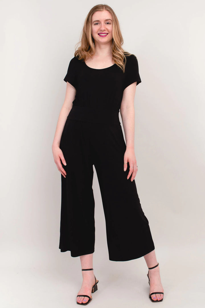 Julie Bamboo Jumpsuit - Black