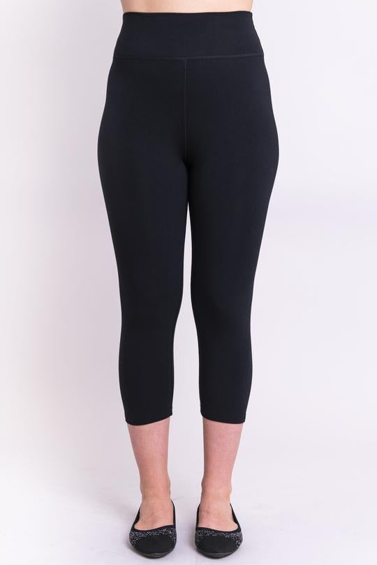 Women's Plus Size 1 Waistband Solid Peach Skin Leggings. - 1 Elastic  Waistband - Full-Length - Inseam approximately 28 - One size fits most  plus 16-20 - 92% Polyester / 8% Spandex, 7300939