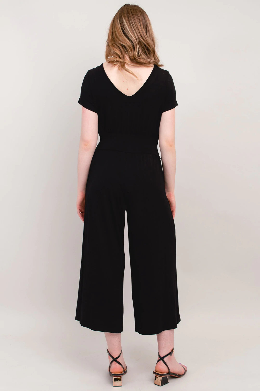 Julie Bamboo Jumpsuit - Black