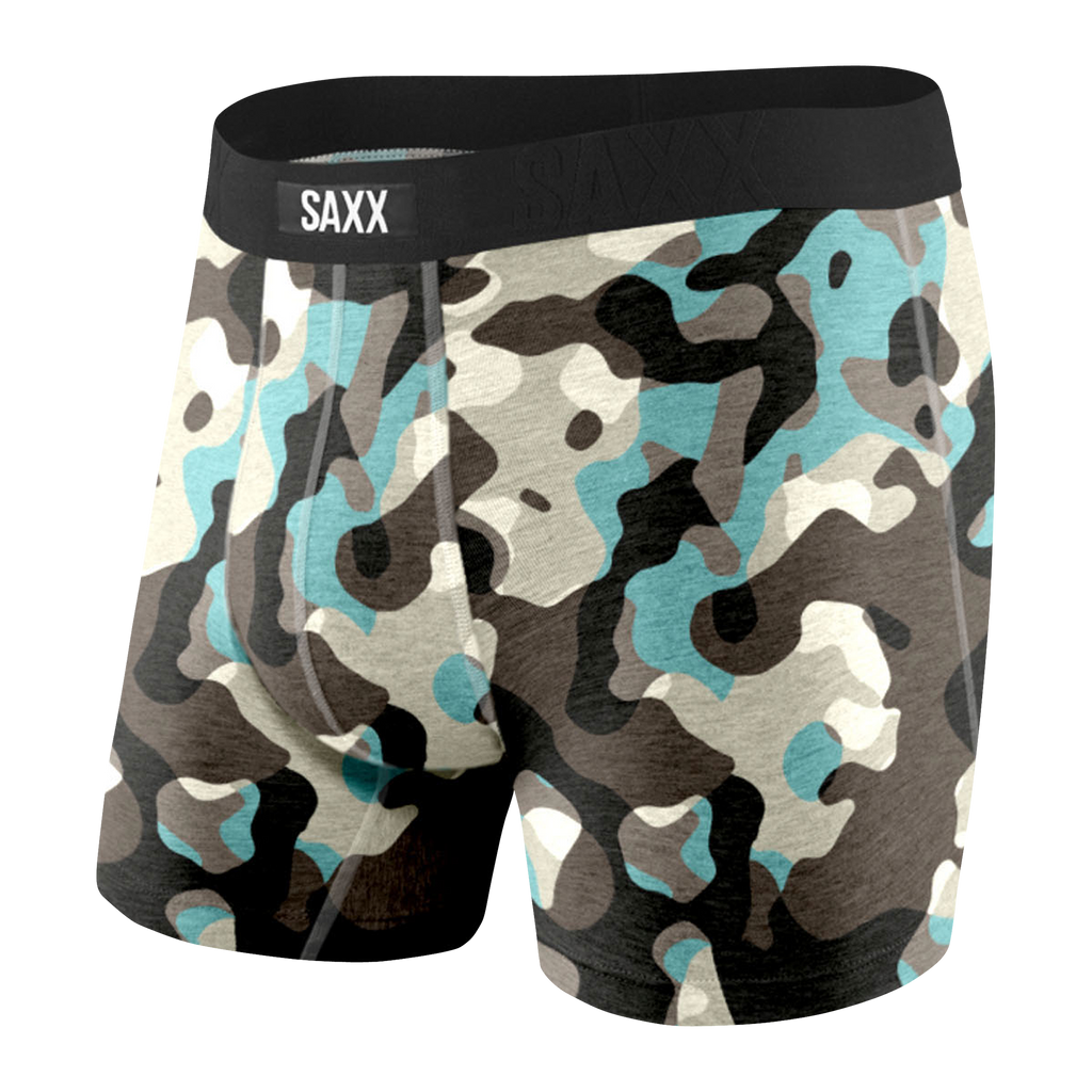 Saxx Undercover Boxer - Black Boulder Camo – Sheer Essentials